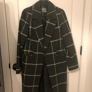 Oasis Checked Coat